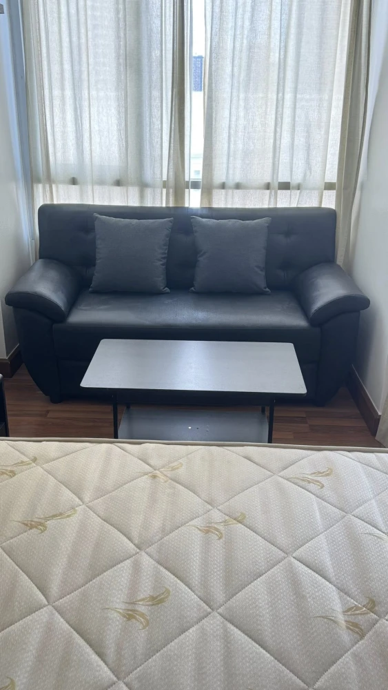 For rent: Sukhumvit Plus, 12th floor, spacious room, comfortable living, comes with complete decorations, reserve now!