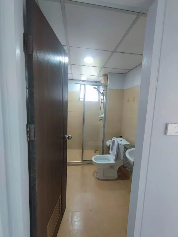 For rent: Supalai City Home Ratchada, unfurnished unit with spacious living area, great location, and convenient transportation. Book now!