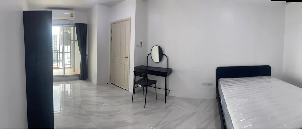 For rent Supalai City Resort Chaengwatthana, 19th floor, good view, fully furnished room, nice to live in, book now.
