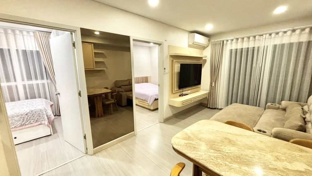 For rent: Supalai City Resort Charan 91, 2 bedrooms, corner unit, fully furnished. Book now!