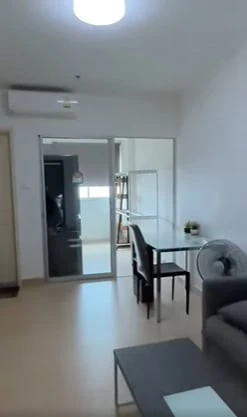 For rent: Supalai City Resort Chonburi, 1 bedroom, 1 bathroom, 4th floor, fully furnished, just bring your bags and move in!