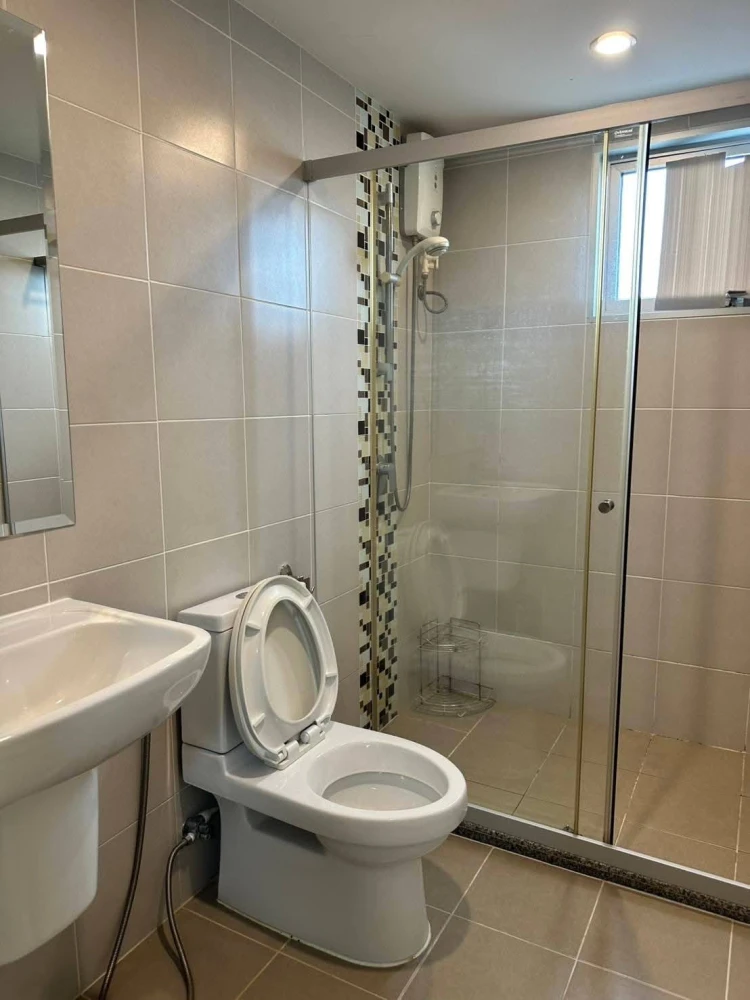 For rent Supalai City Resort Chonburi, 15th floor, corner room, fully furnished, reserve now!
