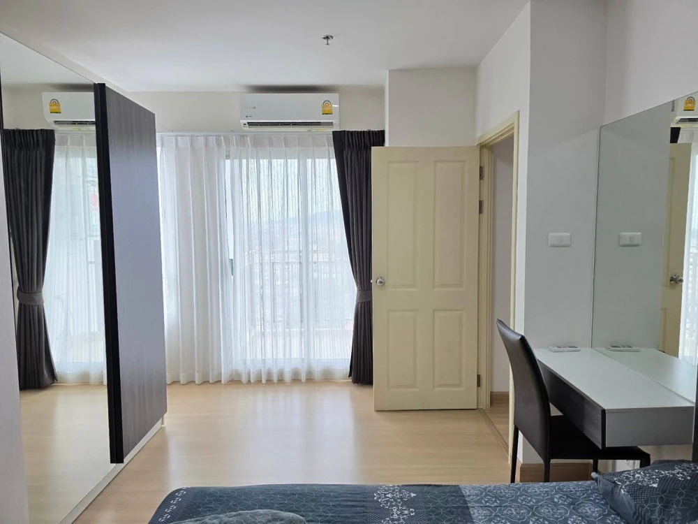 For rent Supalai City Resort Chonburi, 15th floor, corner room, fully furnished, reserve now!