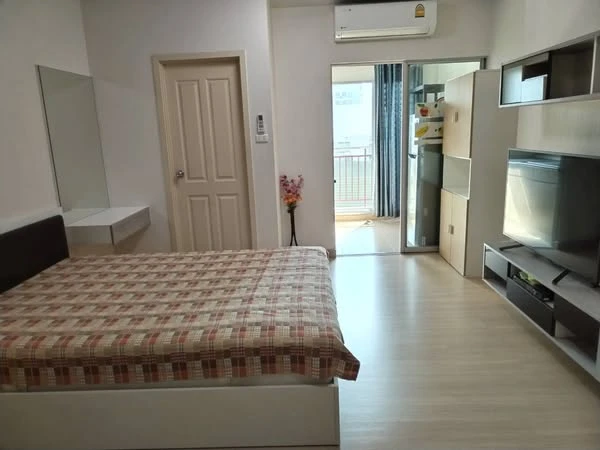 For rent Supalai City Resort Chonburi, 6th floor, fully furnished room, nice to live in, book now.