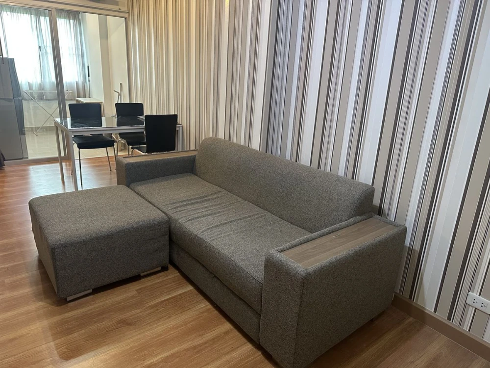 For rent: Supalai City Resort Ratchada Huaikwang, 5th floor, fully furnished, nice room, reserve now, hurry!