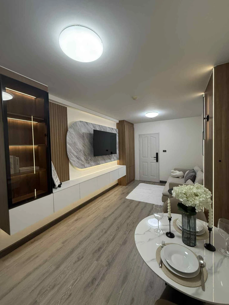 For rent Supalai City Resort Ratchada Huaikwang, beautifully decorated room, well-built-in, book now