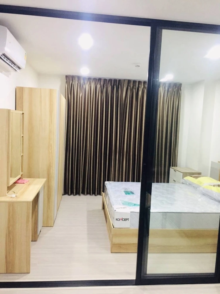 For rent: Supalai City Resort Sukhumvit 107, 4th floor, partitioned unit, fully furnished. Book now! (Urgent!)