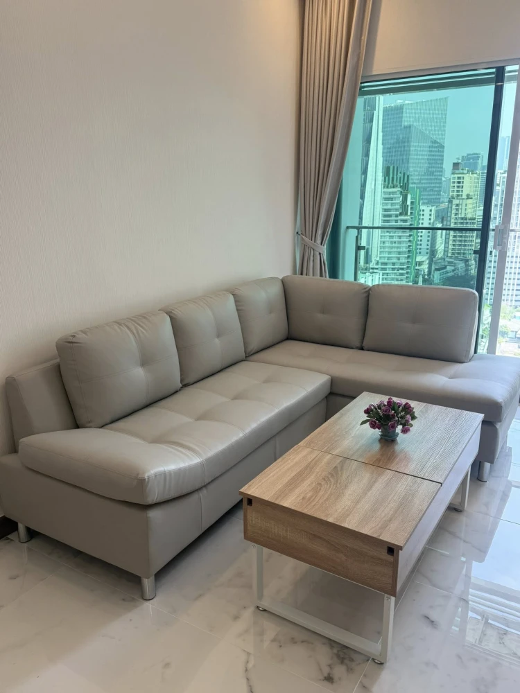 For rent: Supalai Elite Surawong, 1 bedroom, 1 bathroom, spacious living area, fully furnished, great location. Book now!