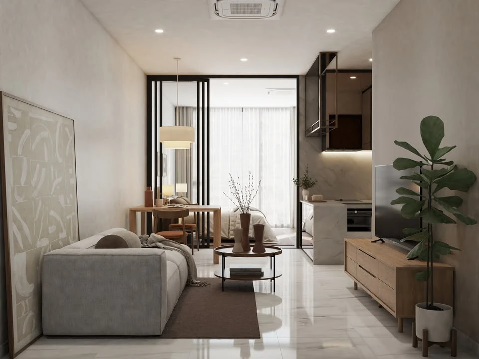 For rent Supalai Icon Sathorn, size 45 sq m, 15th floor, fully furnished, complete with electrical appliances, ready to move in