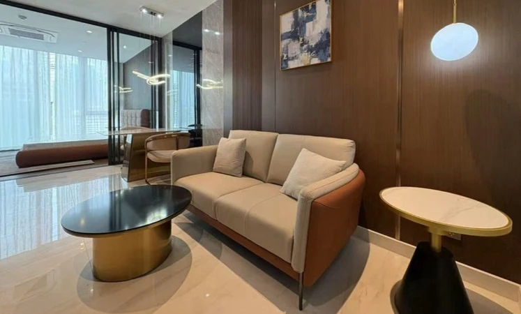 For Rent: Supalai ICON Sathorn, 15th floor. Beautiful, inviting unit; fully furnished. Book now if interested!