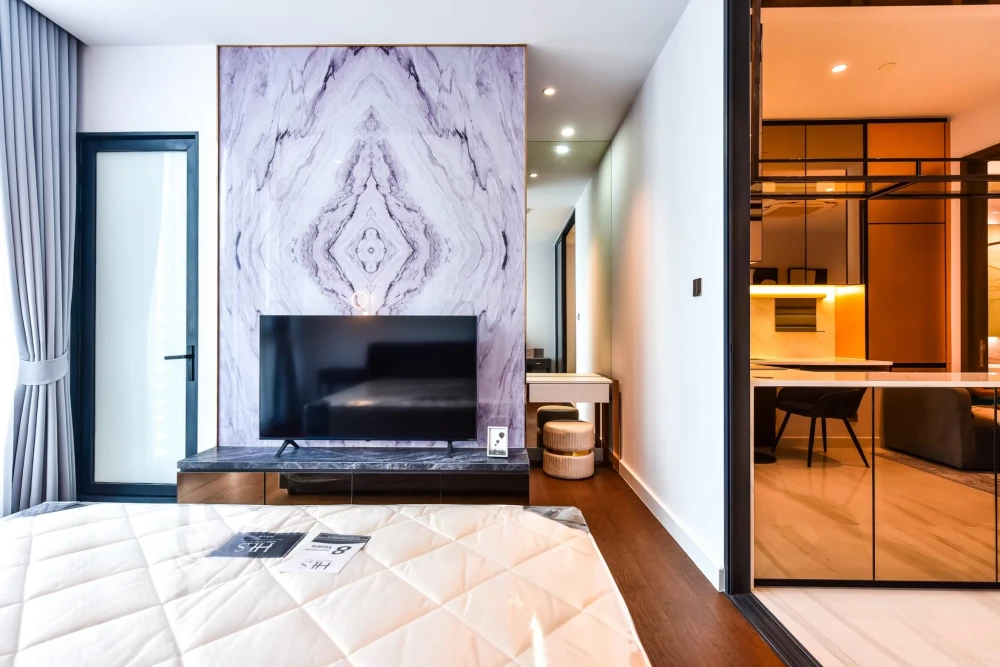 For rent Supalai Icon Sathorn, a beautifully decorated room, fully built-in. If you don't book, you'll regret it later.