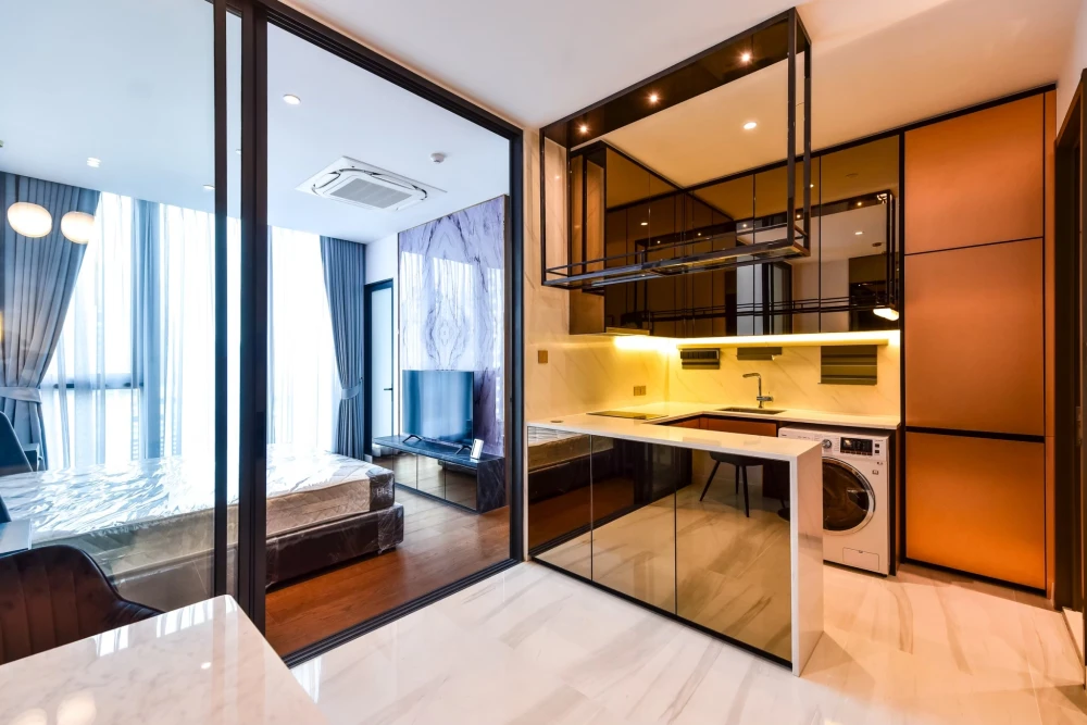 For rent Supalai Icon Sathorn, a beautifully decorated room, fully built-in. If you don't book, you'll regret it later.