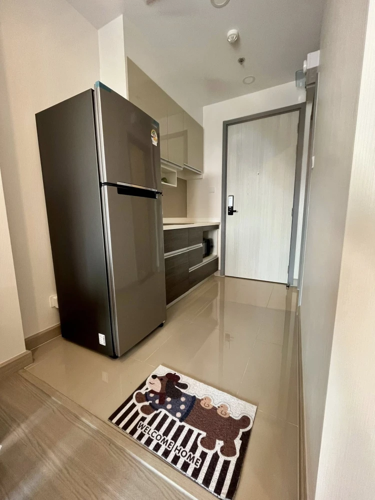 For rent: Supalai Lite Tha Phra-Wongwian Yai, ready to move in, fully furnished, high floor. Just bring your personal belongings and move in!