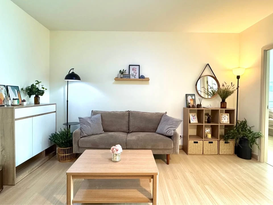 ให้เช่า Supalai Loft @ Talat Phlu Station ห้องน่าอยู่ ตกแต่งคุมโทน มาพร้อมเฟอร์ครบครัน รีบจองเลย