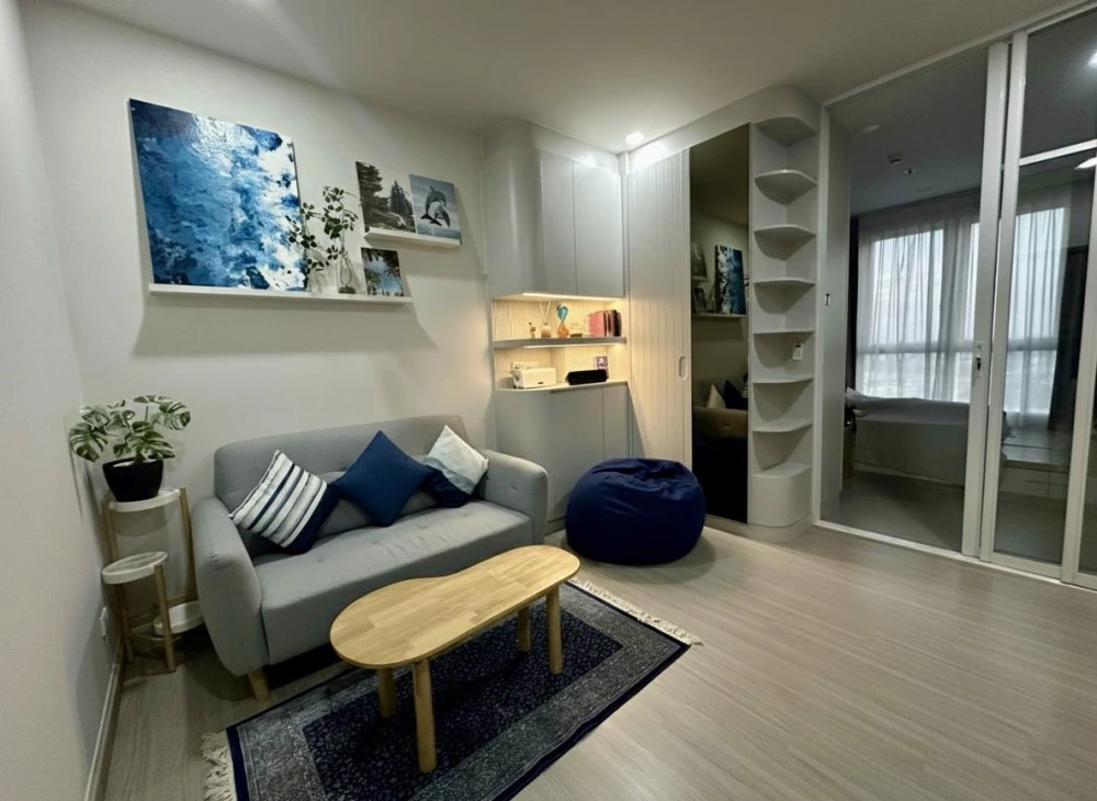 Supalai Loft Sathorn-Ratchaphruek for rent, 1 bedroom, 1 bathroom, fully furnished and equipped, beautiful view, reserve now!