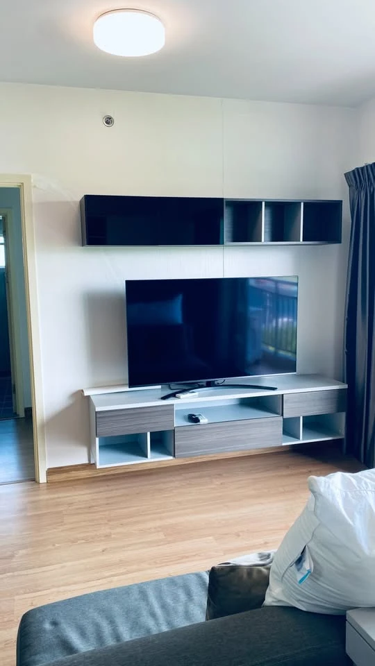Supalai Mare Pattaya for rent, corner room with privacy, fully furnished, good location, just bring your bags and move in.