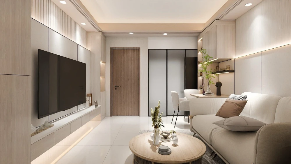 For rent: Supalai Oriental Sukhumvit 39, beautifully furnished with built-in furniture, 16th floor, unobstructed city view of Asoke. Book now!