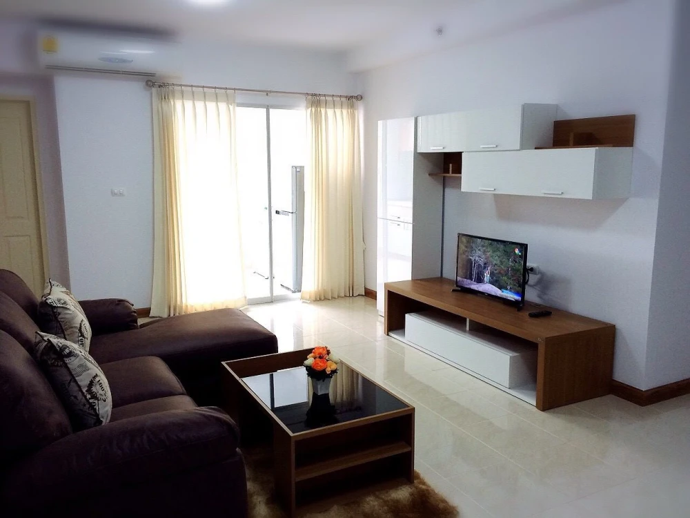 For rent Supalai Park Ekkamai Thonglor, high floor, ready to move in, fully furnished, reserve now.