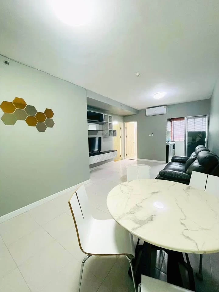 For rent: Supalai Park Kaset, 20th floor, fully furnished, nice room, reserve now, don't miss out, hurry!