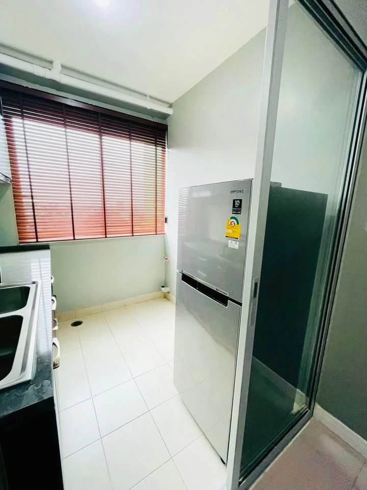 For rent: Supalai Park Kaset, 20th floor, fully furnished, nice room, reserve now, don't miss out, hurry!