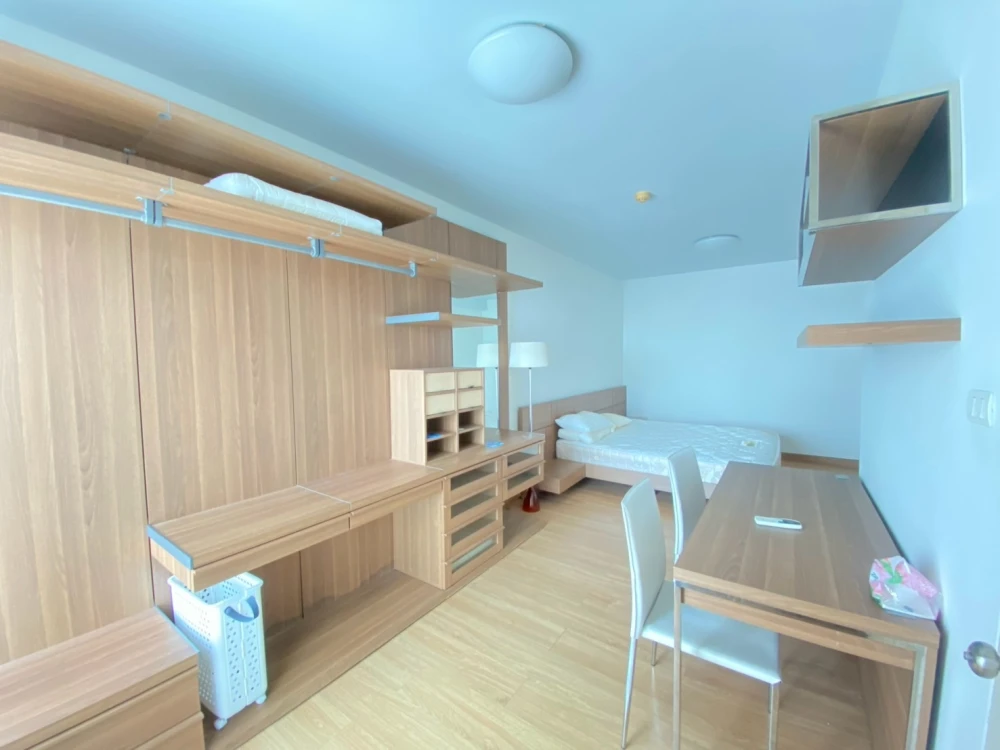 For rent Supalai Park Kaset, 25th floor, city view, fully furnished, book now, hurry!