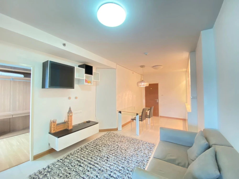 For rent Supalai Park Kaset, 25th floor, city view, fully furnished, book now, hurry!