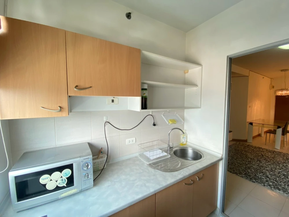 For rent Supalai Park Kaset, 25th floor, city view, fully furnished, book now, hurry!