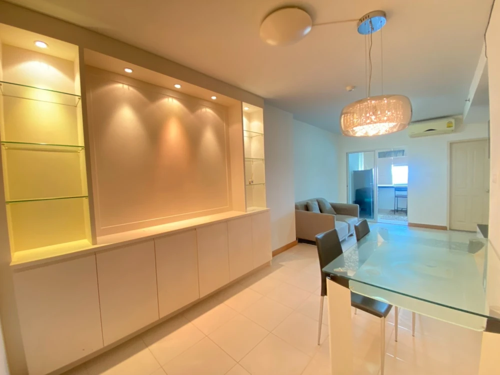 For rent Supalai Park Kaset, 25th floor, city view, fully furnished, book now, hurry!