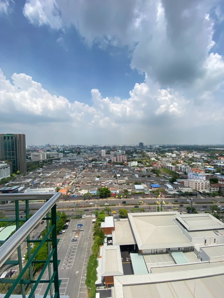 For rent Supalai Park Kaset, 25th floor, city view, fully furnished, book now, hurry!