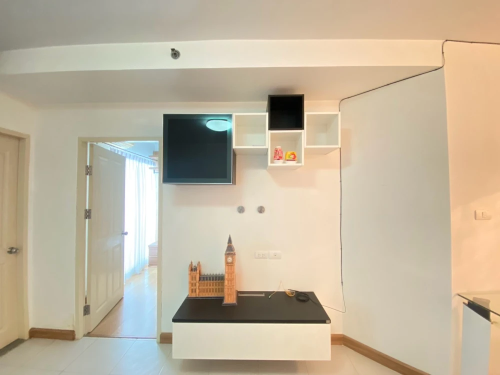 For rent Supalai Park Kaset, 25th floor, city view, fully furnished, book now, hurry!