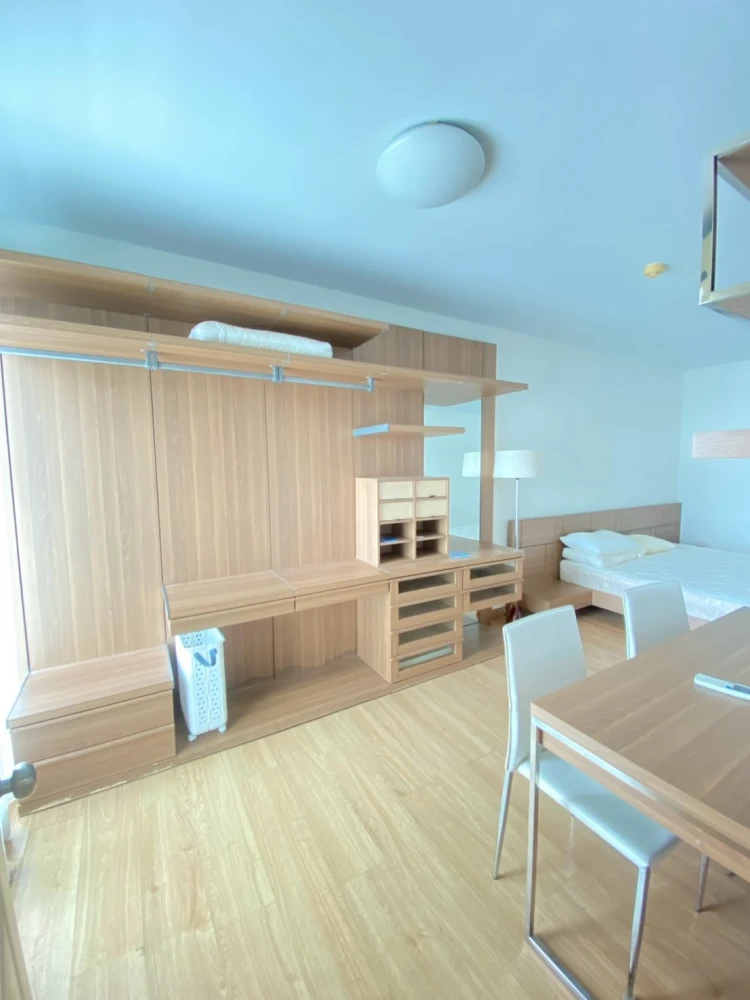 For rent Supalai Park Kaset, 25th floor, city view, fully furnished, book now, hurry!