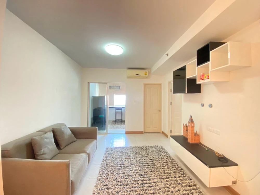 For rent Supalai Park Kaset, 25th floor, city view, fully furnished, book now, hurry!