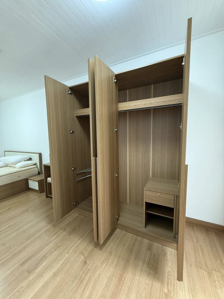 For rent Supalai Park Kaset, Building A, inside building, 16th floor, quiet, not hot, very clean room, ready to move in.
