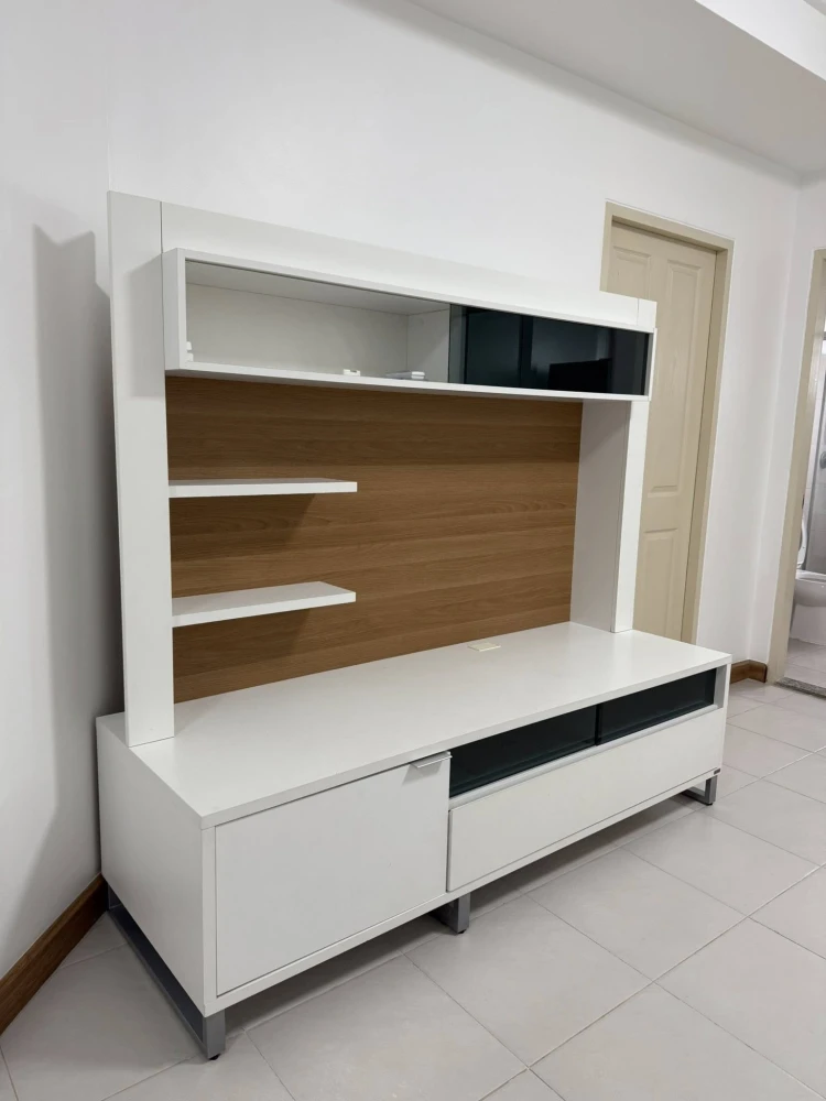 For rent Supalai Park Kaset, Building A, inside building, 16th floor, quiet, not hot, very clean room, ready to move in.