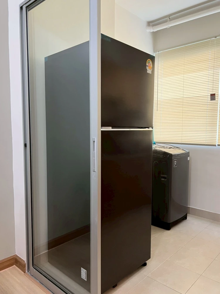 For rent Supalai Park Kaset, large room 52 sq m., fully furnished, ready to move in.
