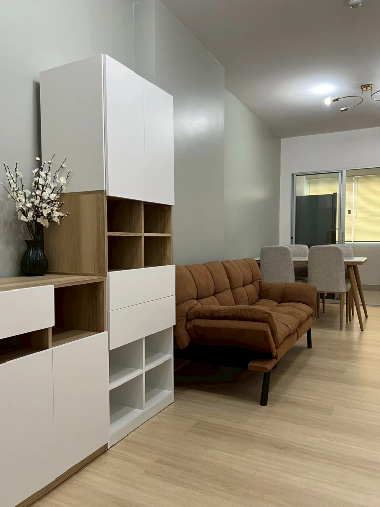 For rent Supalai Park Kaset, large room 52 sq m., fully furnished, ready to move in.