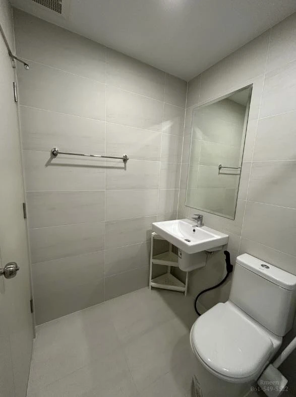 Supalai Park, Fai Chai Intersection, for rent, separate room, furniture + electrical appliances, ready to move in immediately.