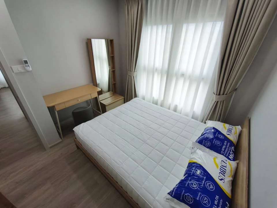 ให้เช่า Supalai Sense Srinakarin 2 ห้องนอน พื้นที่ใช้สอยเยอะ วิวโล่ง ไม่บล็อค ลมดีมาก จองเลย