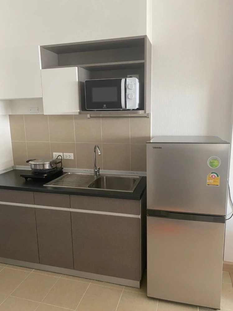 For rent Supalai Veranda Phasi Charoen Station, 23rd floor, fully furnished room, ready to move in, reserve now, urgently.