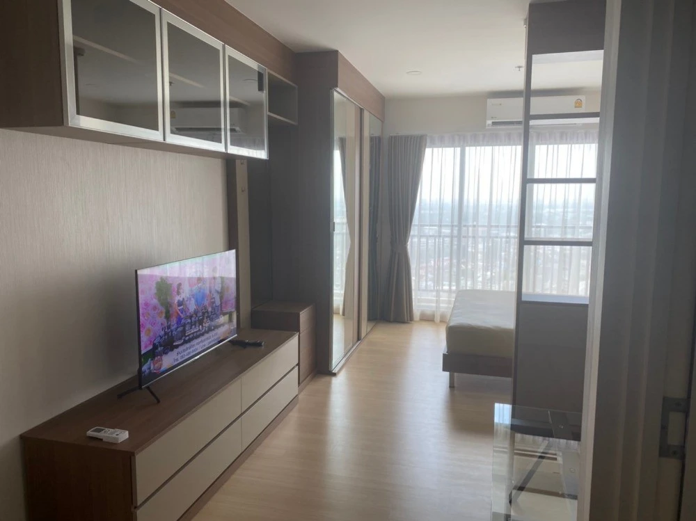 For rent Supalai Veranda Phasi Charoen Station, 23rd floor, fully furnished room, ready to move in, reserve now, urgently.
