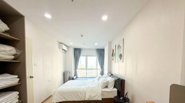For rent: Supalai Veranda Phasi Charoen Station, 29th floor, fully furnished, very livable. Book now!