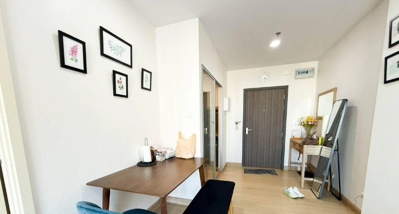 For rent: Supalai Veranda Phasi Charoen Station, 29th floor, fully furnished, very livable. Book now!