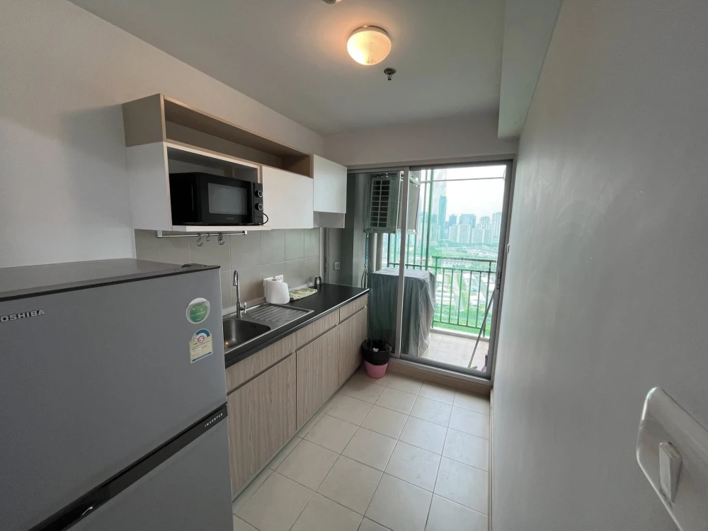 ให้เช่า Supalai Veranda Rama 9 1 ห้องนอน 1 ห้องน้ำ พื้นที่ใช้สอยเยอะ เฟอร์ครบครัน ดีแบบนี้รีบจองเลย
