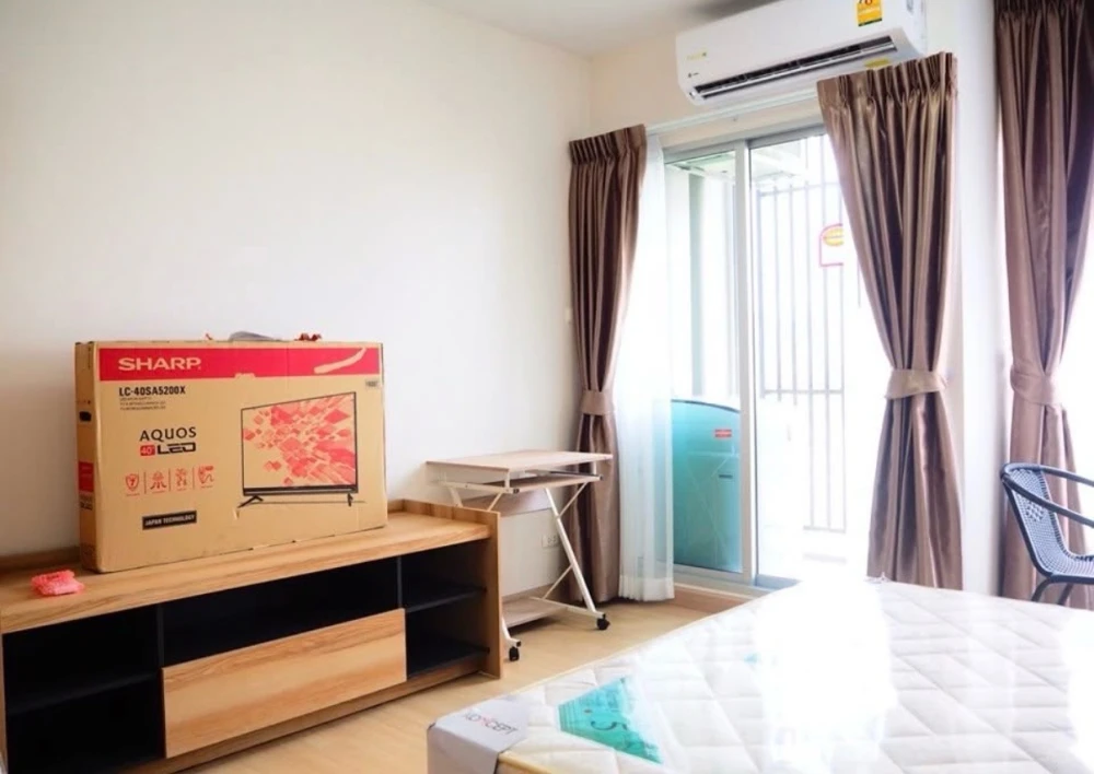 For rent: Supalai Veranda Rama 9, 10th floor, fully furnished, ready to move in. Book now, don't wait!