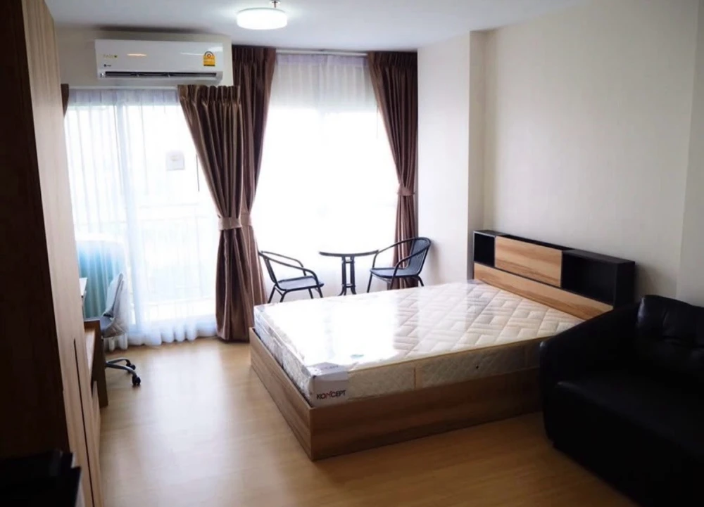 For rent: Supalai Veranda Rama 9, 10th floor, fully furnished, ready to move in. Book now, don't wait!