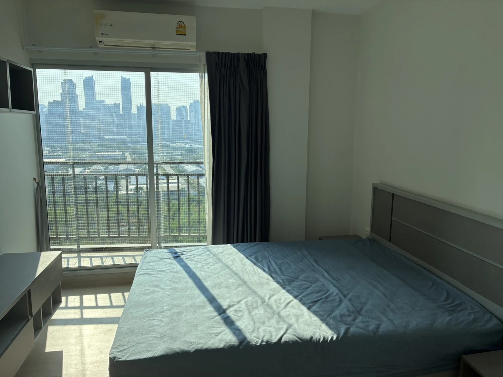 For rent: Supalai Veranda Rama 9, 16th floor, corner unit, city view, fully furnished, ready to move in. Book now!
