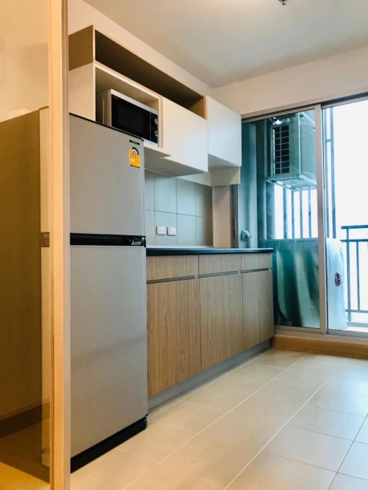 For rent: Supalai Veranda Rama 9, 27th floor, fully furnished, ready to move in. Book now!
