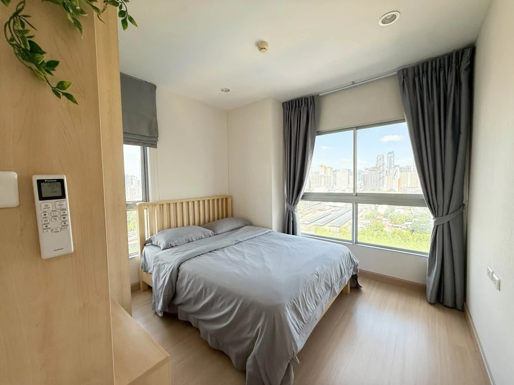 For rent: Supalai Veranda Rama 9, spacious room, 17th floor, great view, fully furnished with appliances. Convenient and complete in one place. Book n