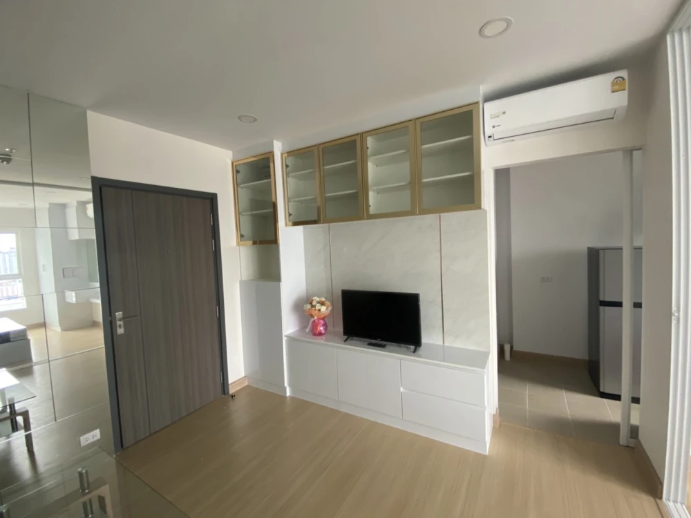 For rent Supalai Veranda Ramkhamheang, nice room, lots of usable space, complete in one place, move in now