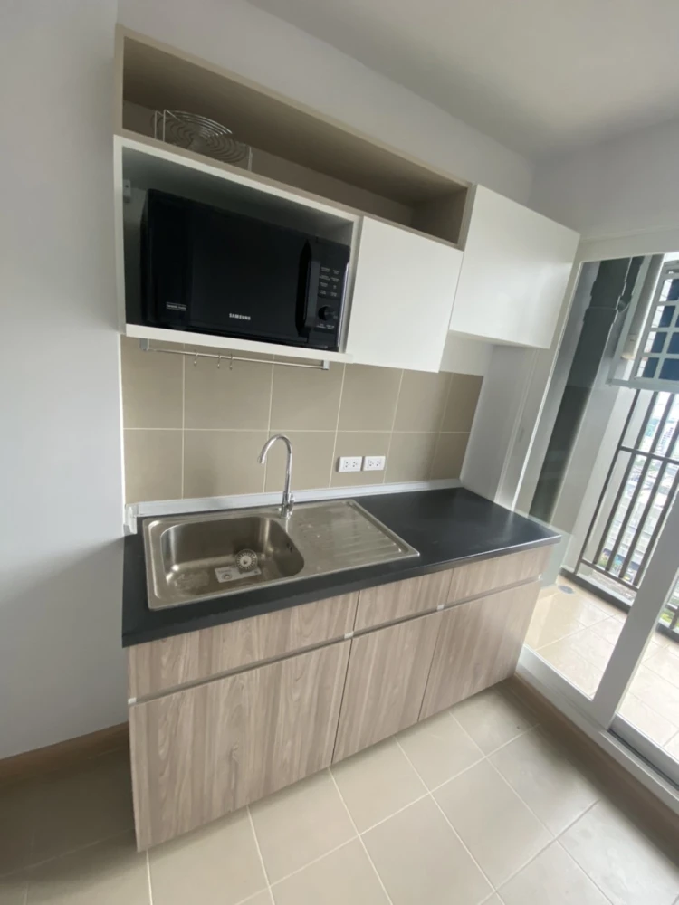 For rent Supalai Veranda Ramkhamheang, nice room, lots of usable space, complete in one place, move in now